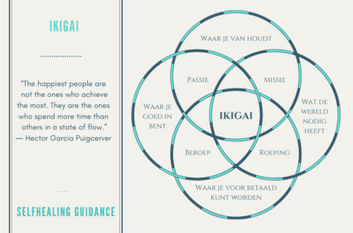 Afbeelding passend bij de blog over Ikigai, waarin het Japans concept van levensdoel en welzijn wordt uitgelegd en hoe het kan bijdragen aan zelfontwikkeling, geluk en werkplezier