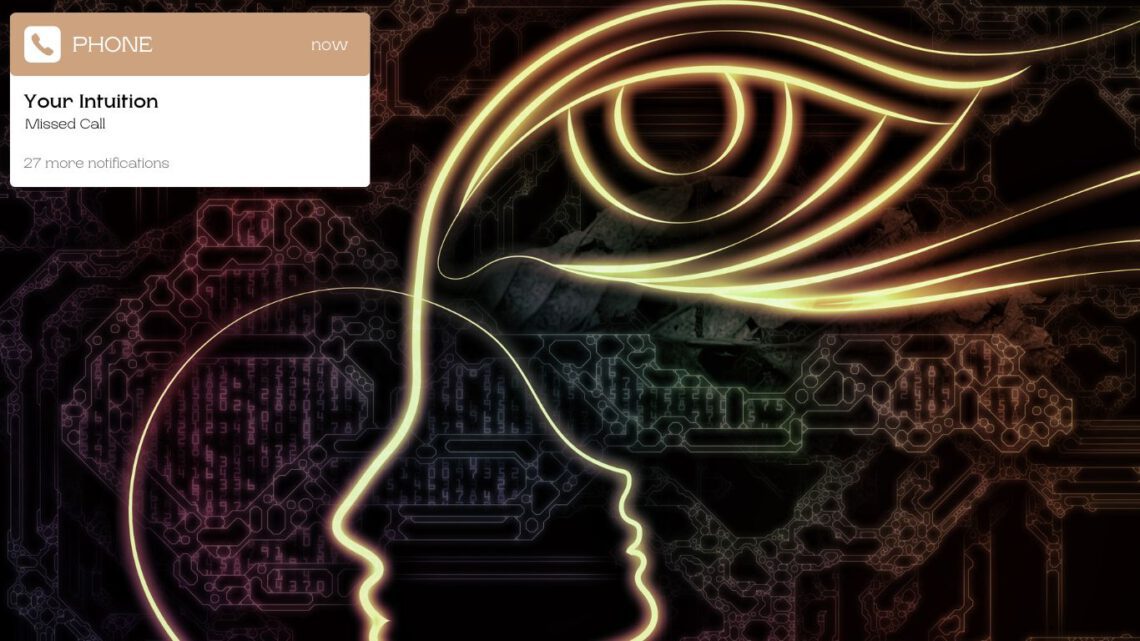 Afbeelding passend bij de blog “Telepathie en Intuïtie: De Onzichtbare Verbindingen Tussen Mensen”, waarin intuïtieve communicatie en telepathie centraal staan