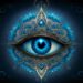 Afbeelding passend bij de blog “Ontwaak Je Derde Oog: Activatie, Pijnappelklier en Spirituele Groei”, waarin het openen van het derde oog, reinigen van de pijnappelklier en versterking van intuïtie centraal staan